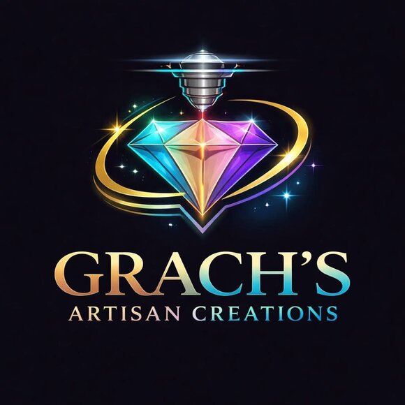 Elegant Crystal Sculpture on Stand - Picture 4 of 4